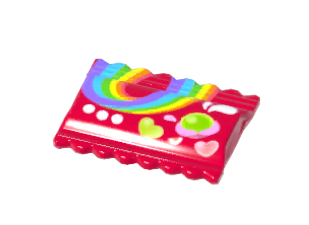 무지개 하트 캔디